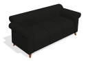 sh_Sofa 3 Lugares Multicor Parametrico Preto